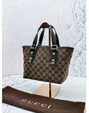 (RAYA SALE) GUCCI GG CANVAS JACQUARD JOLIQUER MINI TOTE BAG