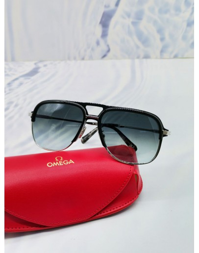 (RAYA SALE) OMEGA BLACK SQUARE SUNGLASSES