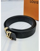 (RAYA SALE) LOUIS VUITTON ICONIC REVERSIBLE BELT GHW SIZE 85/34 -FULL SET-