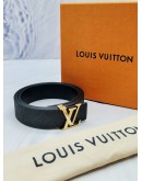 (RAYA SALE) LOUIS VUITTON ICONIC REVERSIBLE BELT GHW SIZE 85/34 -FULL SET-