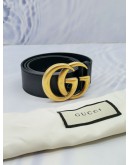 (RAYA SALE) GUCCI GG MARMONT BELT GHW SIZE 85/34