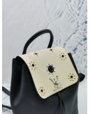 (RAYA SALE) LOUIS VUITTON LOCKME LIMITED EDITION MECHANICAL FLOWERS LEATHER BACKPACK