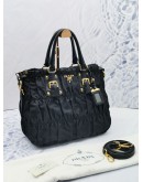 (RAYA SALE) PRADA GAUFRE TESSUTO TOTE BAG WITH STRAP