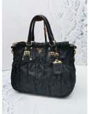 (RAYA SALE) PRADA GAUFRE TESSUTO TOTE BAG WITH STRAP