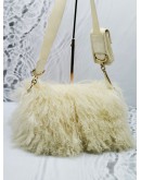 (RAYA SALE) CHANEL LIMITED EDITION WALK SHOW FUR BAG