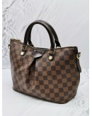 (RAYA SALE) LOUIS VUITTON SIENA PM DAMIER EBENE CANVAS BAG WITH STRAP