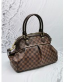 (RAYA SALE) LOUIS VUITTON TREVI PM DAMIER EBENE CANVAS SHOULDER BAG