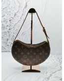 (RAYA SALE) LOUIS VUITTON CROISSANT MONOGRAM CANVAS SHOULDER BAG