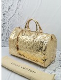 LOUIS VUITTON LIMITED EDITION GOLD MONOGRAM MIRROR SPEEDY 35