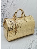 LOUIS VUITTON LIMITED EDITION GOLD MONOGRAM MIRROR SPEEDY 35