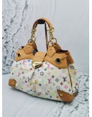 LOUIS VUITTON URSULA MONOGRAM MULTICOLOR WHITE SHOULDER BAG