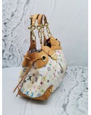 LOUIS VUITTON URSULA MONOGRAM MULTICOLOR WHITE SHOULDER BAG