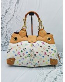 LOUIS VUITTON URSULA MONOGRAM MULTICOLOR WHITE SHOULDER BAG