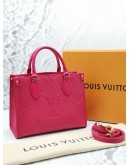 LOUIS VUITTON EMPREINTE LEATHER ON THE GO PM -FULL SET-