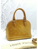 LOUIS VUITTON ALMA BB PATENT LEATHER BAG