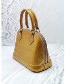 LOUIS VUITTON ALMA BB PATENT LEATHER BAG