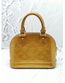 LOUIS VUITTON ALMA BB PATENT LEATHER BAG