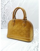 LOUIS VUITTON ALMA BB PATENT LEATHER BAG