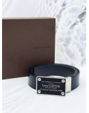 LOUIS VUITTON INVENTEUR DAMIER CALFSKIN LEATHER REVERSIBLE BELT