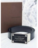 LOUIS VUITTON INVENTEUR DAMIER CALFSKIN LEATHER REVERSIBLE BELT