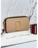 MARC JACOBS THE SNAPSHOT SAFFIANO LEATHER CROSSBODY BAG