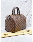 LOUIS VUITTON SPEEDY 25 DAMIER EBENE CANVAS BAG