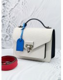 LOUIS VUITTON NEO MONCEAU WHITE EPI LEATHER BAG