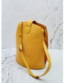 LOUIS VUITTON CLUNY YELLOW EPI LEATHER SHOULDER BAG