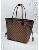 LOUIS VUITTON NEVERFULL MM DAMIER EBENE CANVAS