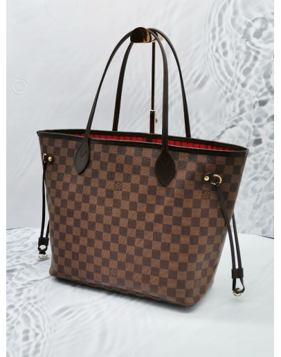 LOUIS VUITTON NEVERFULL MM DAMIER EBENE CANVAS