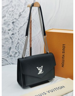 LOUIS VUITTON MYLOCKME SOFT GRAINED CALFSKIN CHAIN BAG -FULL SET-