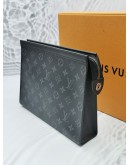 LOUIS VUITTON MONOGRAM ECLIPSE CANVAS POCHETTE VOYAGE -FULL SET-