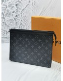 LOUIS VUITTON MONOGRAM ECLIPSE CANVAS POCHETTE VOYAGE -FULL SET-