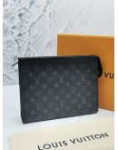 LOUIS VUITTON MONOGRAM ECLIPSE CANVAS POCHETTE VOYAGE -FULL SET-