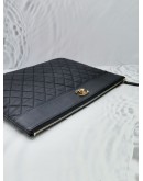 CHANEL MADEMOISELLE LAMBSKIN LEATHER SLIM POUCH