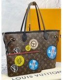 LOUIS VUITTON NEVERFULL MM WORLD TOUR MONOGRAM CANVAS BAG -FULL SET-