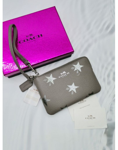 (BRAND NEW) COACH STAR WRISTLET MINI POUCH