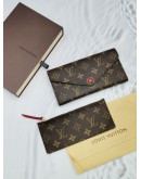 LOUIS VUITTON JOSEPHINE TRIFOLD LONG WALLET -FULL SET-