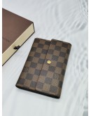 LOUIS VUITTON DAMIER EBENE CANVAS WALLET -FULL SET-