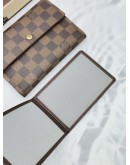 LOUIS VUITTON DAMIER EBENE CANVAS WALLET -FULL SET-