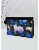 LOUIS VUITTON CLUTCH SUNRISE MONOGRAM ECLIPSE CANVAS