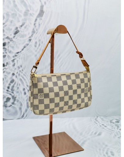 LOUIS VUITTON POCHETTE DAMIER AZUR CANVAS