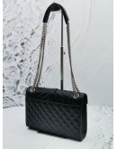 YSL SAINT LAURENT ENVELOPE MEDIUM CHAIN BAG IN MIX MATELASSE GRAIN DE POUDRE EMBOSSED LEATHER