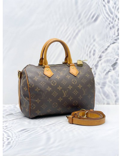 LOUIS VUITTON SPEEDY BANDOULIERE 25 MONOGRAM CANVAS BAG