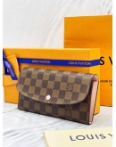 LOUIS VUITTON EMILIE DAMIER EBENE CANVAS WALLET -FULL SET-