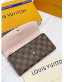 LOUIS VUITTON EMILIE DAMIER EBENE CANVAS WALLET -FULL SET-