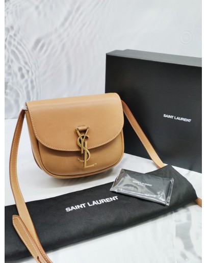 YSL SAINT LAURENT KAIA SMALL LEATHER SHOULDER BAG -FULL SET-