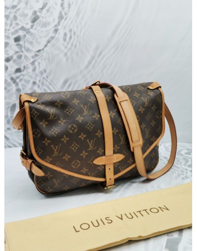 LOUIS VUITTON SAUMUR MONOGRAM CANVAS BAG