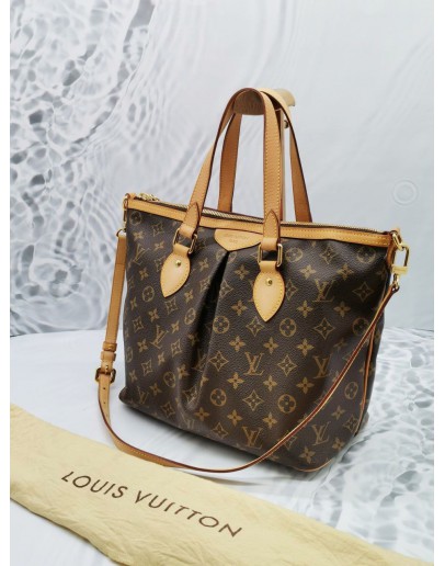 LOUIS VUITTON PALERMO PM MONOGRAM CANVAS SHOULDER BAG