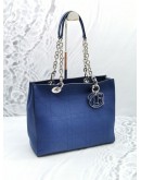 CHRISTIAN DIOR ULTRA DIOR CALFSKIN LEATHER TOTE BAG